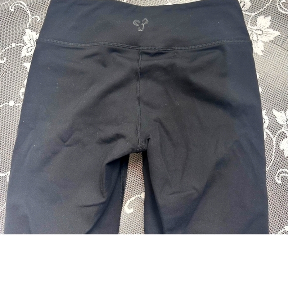 Aritzia TNA Mesh Panel Leggings Black Sz Small - Picture 1 of 4